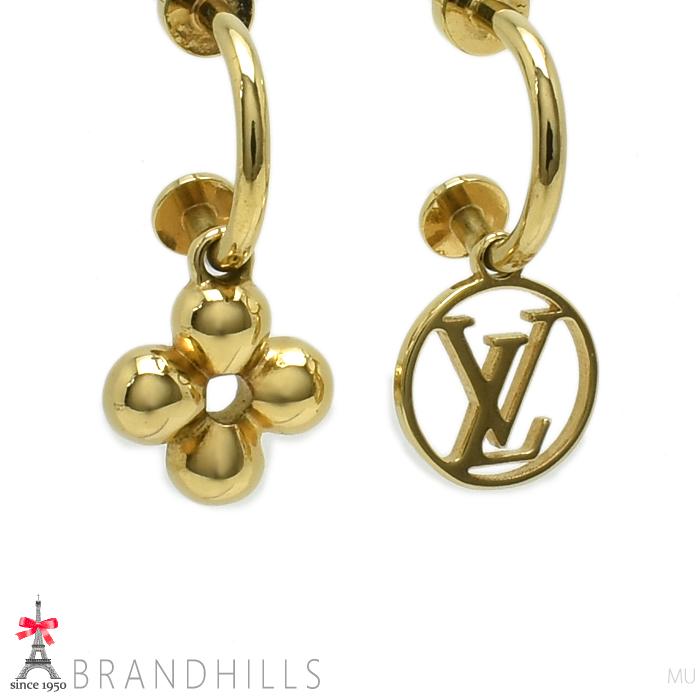 LOUIS VUITTON（ルイ・ヴィトン） ピアス ブルーミング メタル