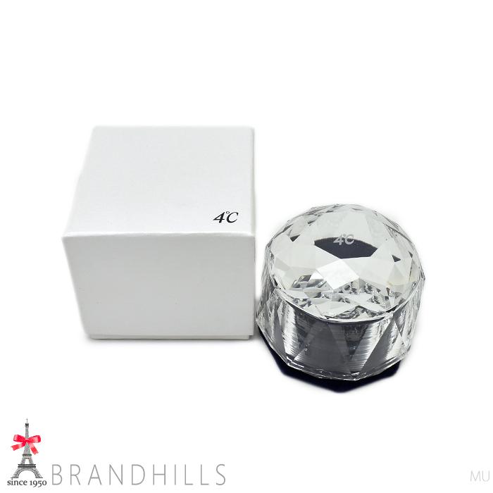 4℃（ヨンドシー） ダイヤモンド3P ネックレス PT850 プラチナ 良品