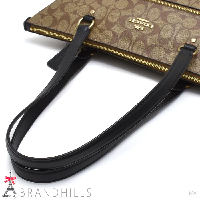 COACH（コーチ） トートバッグ レディース シグネチャー PVC カーキ