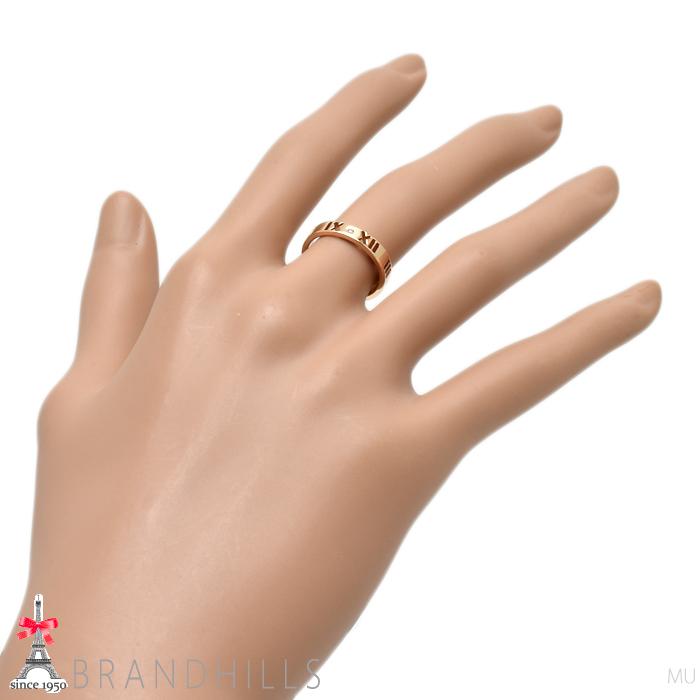 TIFFANY ティファニー アトラス リング TIFFANY&Co.（ティファニー） アトラスピアスド リング ダイヤモンド4P