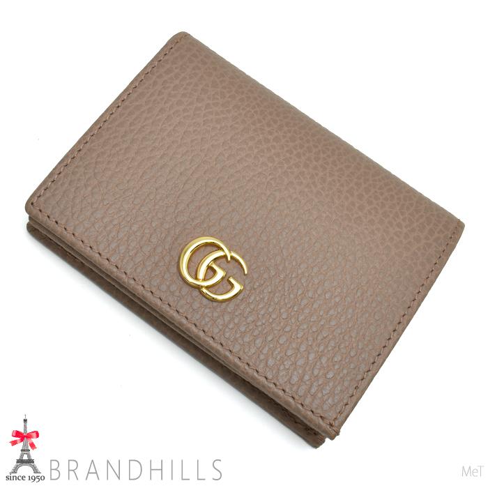 GUCCI（グッチ） 財布 二つ折り レディース GGマーモント レザー