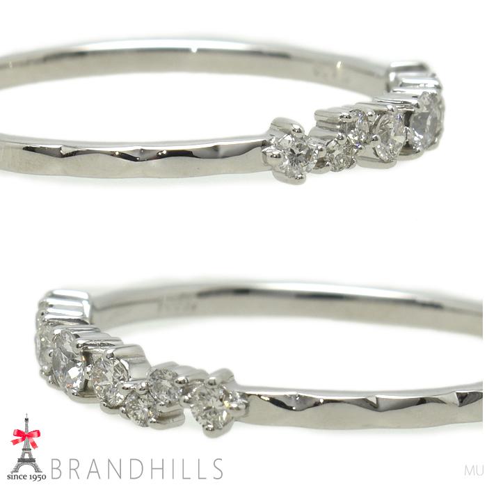 ＃12.5 リング・指輪    Pt900 ダイヤ ダイヤモンド 0.15ct リング PT900 プラチナ 指輪 #12.5 1.5g 極美品