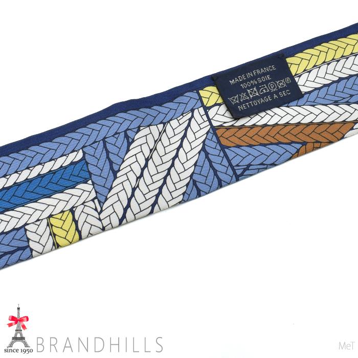 HERMES（エルメス） スカーフ レディース ツイリー トレスH シルク