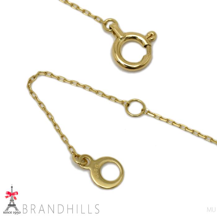 AHKAH（アーカー） ダイヤモンド 0.02ct ネックレス クロスモチーフ