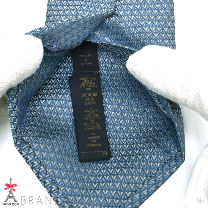 ✨極美品✨ 現行 LOUIS VUITTON ネクタイ シルク ダイヤモンドブイ LOUIS VUITTON（ルイ・ヴィトン） ネクタイ ダイヤモンド ブイ シルク