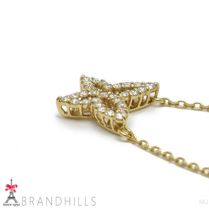 AHKAH（アーカー） ダイヤモンド 0.25ct バタフライ ネックレス K18金