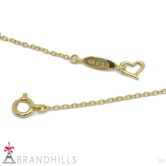 AHKAH（アーカー） ダイヤモンド 0.25ct バタフライ ネックレス K18金