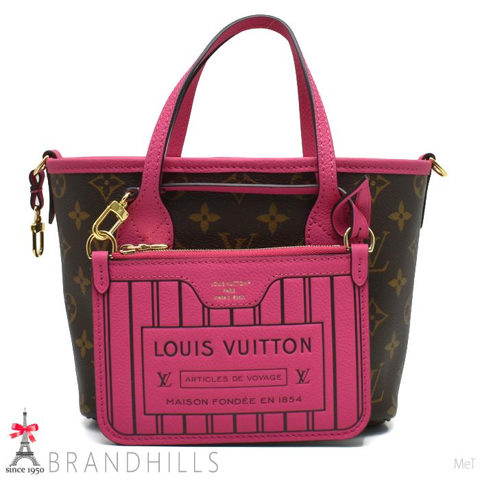 ルイヴィトン ネヴァーフル インサイドアウト BB モノグラム ローズ ポンディシェリ M12106 LOUIS VUITTON 美品_1