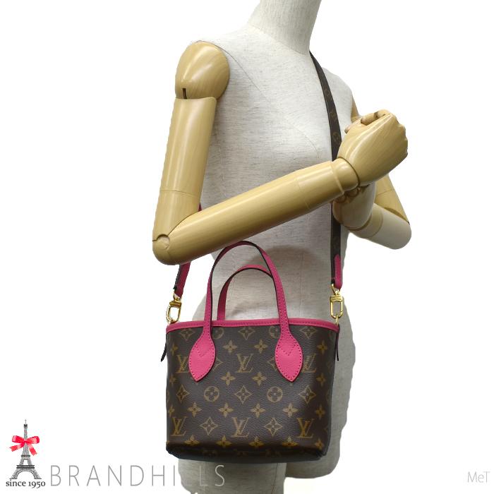 ルイヴィトン ネヴァーフル インサイドアウト BB モノグラム ローズ ポンディシェリ M12106 LOUIS VUITTON 美品_2