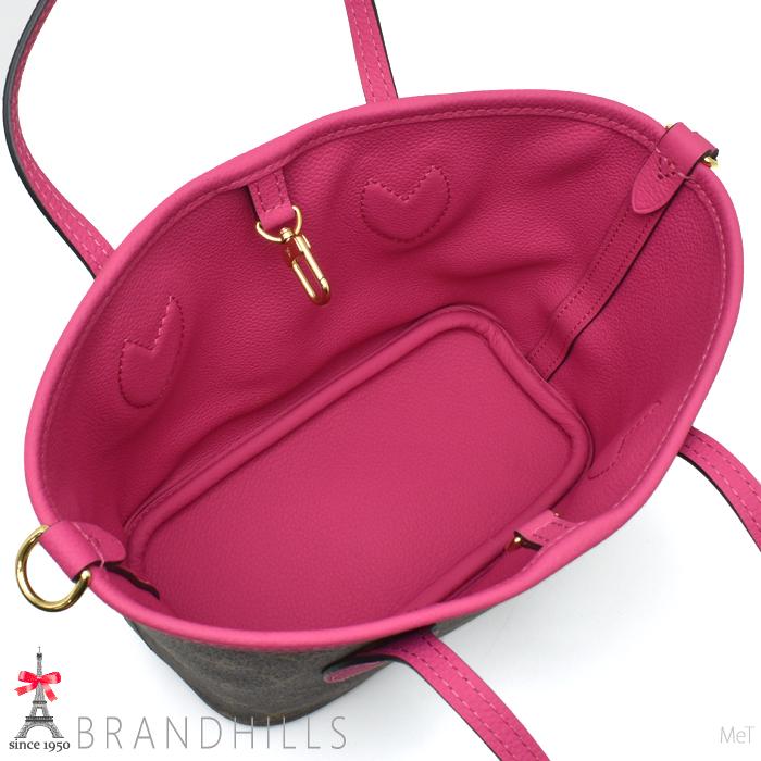 ルイヴィトン ネヴァーフル インサイドアウト BB モノグラム ローズ ポンディシェリ M12106 LOUIS VUITTON 美品_5