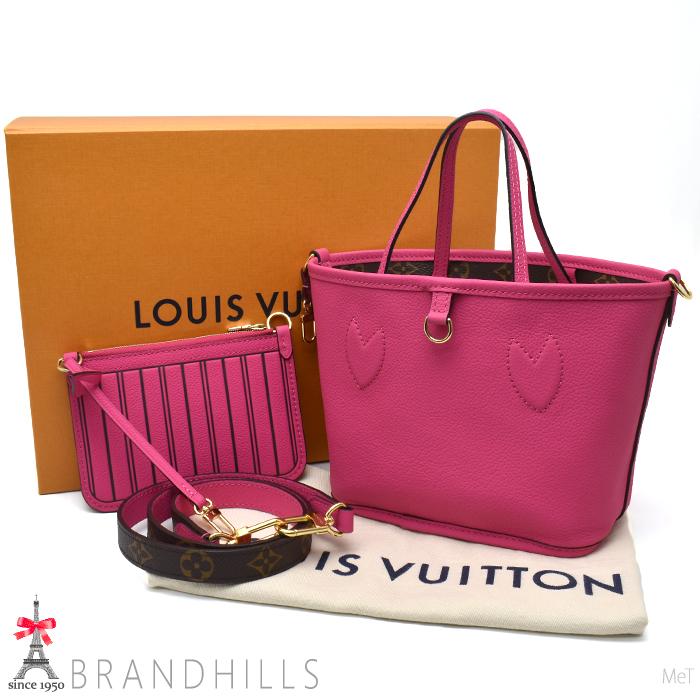 ルイヴィトン ネヴァーフル インサイドアウト BB モノグラム ローズ ポンディシェリ M12106 LOUIS VUITTON 美品_6