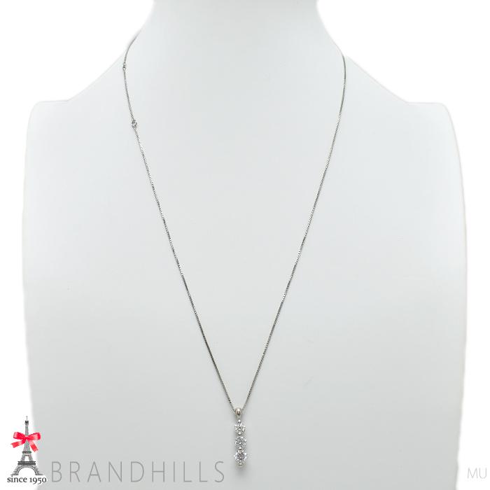 ダイヤモンド 0.429ct 0.328ct 0.246ct 計1.003ct ネックレス 鑑定書付 