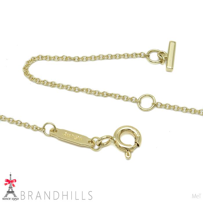 TIFFANY&Co.（ティファニー） ネックレス T スマイル ミニ K18金 750YG