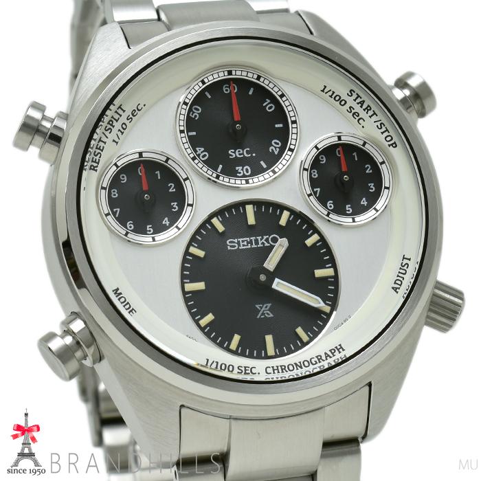 セイコー 腕時計 プロスペックス スピードタイマー ソーラー 110周年記念限定 SBER009 8A50-00D0 SEIKO ほぼ未使用の画像