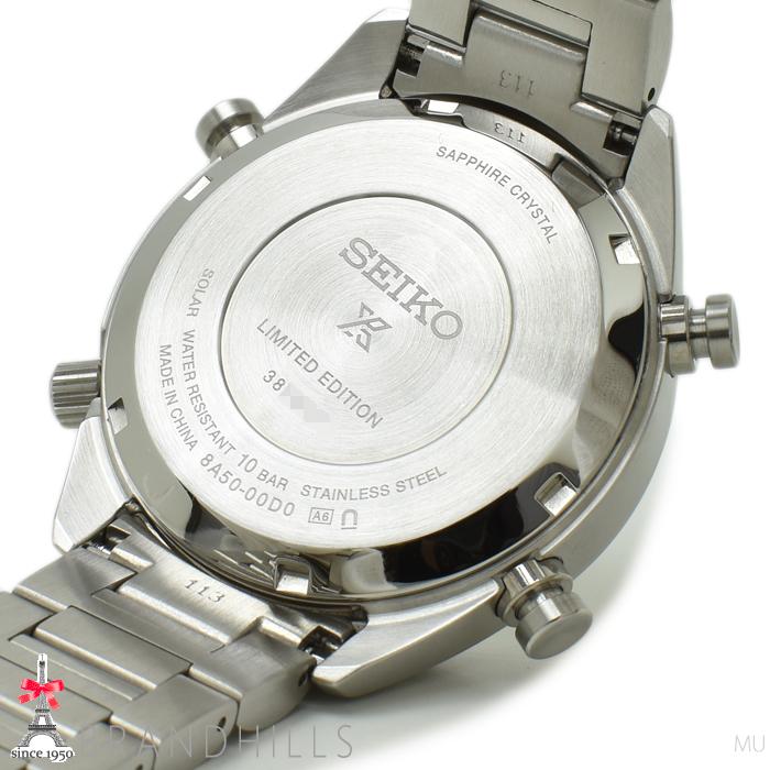 セイコー 腕時計 プロスペックス スピードタイマー ソーラー 110周年記念限定 SBER009 8A50-00D0 SEIKO ほぼ未使用の画像