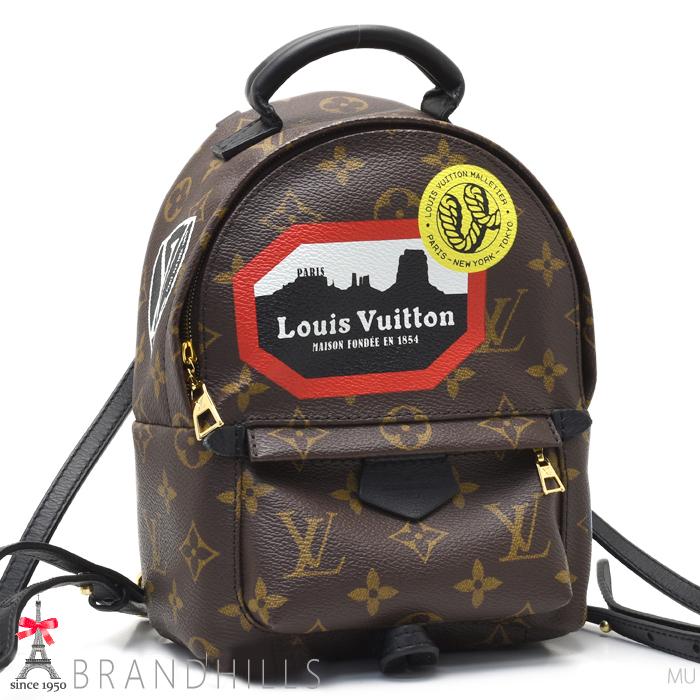 【極美品】ルイヴィトン パームスプリングス バックパック ミニ LOUIS VUITTON（ルイ・ヴィトン） リュックサック パームスプリングス