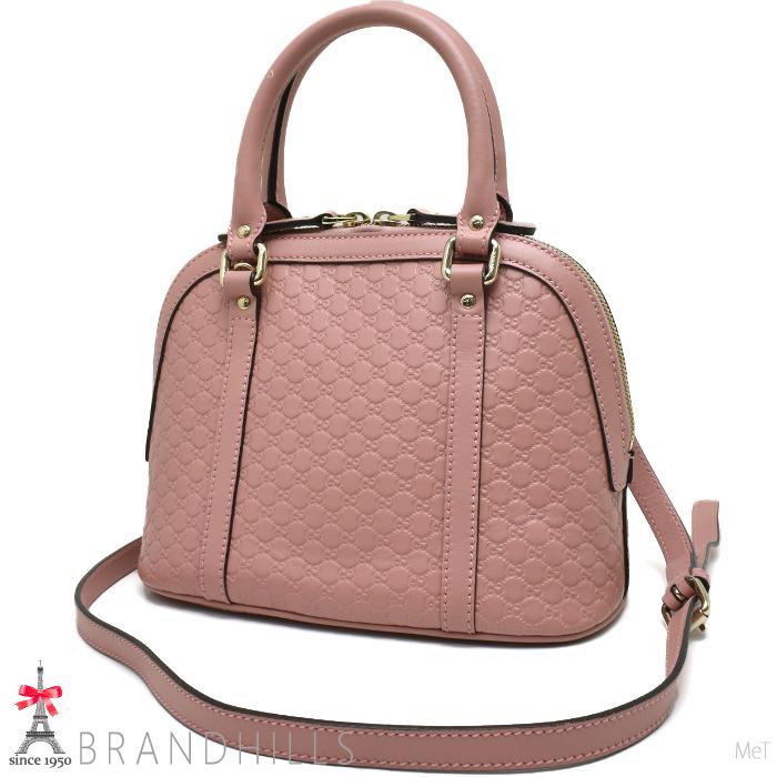 GUCCI（グッチ） ハンドバッグ レディース マイクログッチシマ ピンク 
