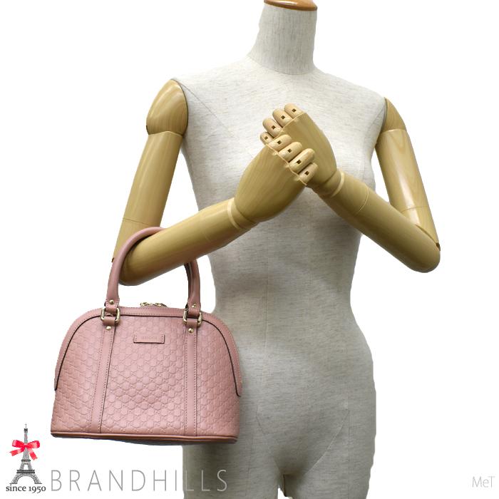 GUCCI（グッチ） ハンドバッグ レディース マイクログッチシマ ピンク 