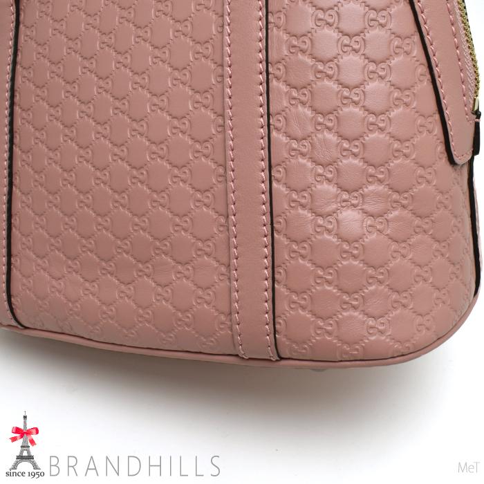 GUCCI（グッチ） ハンドバッグ レディース マイクログッチシマ ピンク