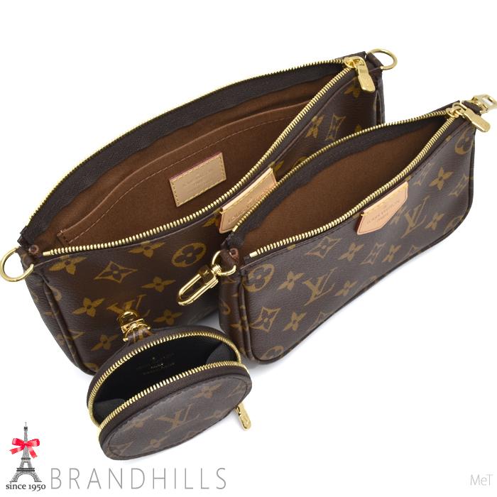 ルイヴィトン ショルダーバック ミュルティポシェットアクセソワール M44813 LOUIS VUITTON（ルイ・ヴィトン） ショルダーバッグ ミュルティ