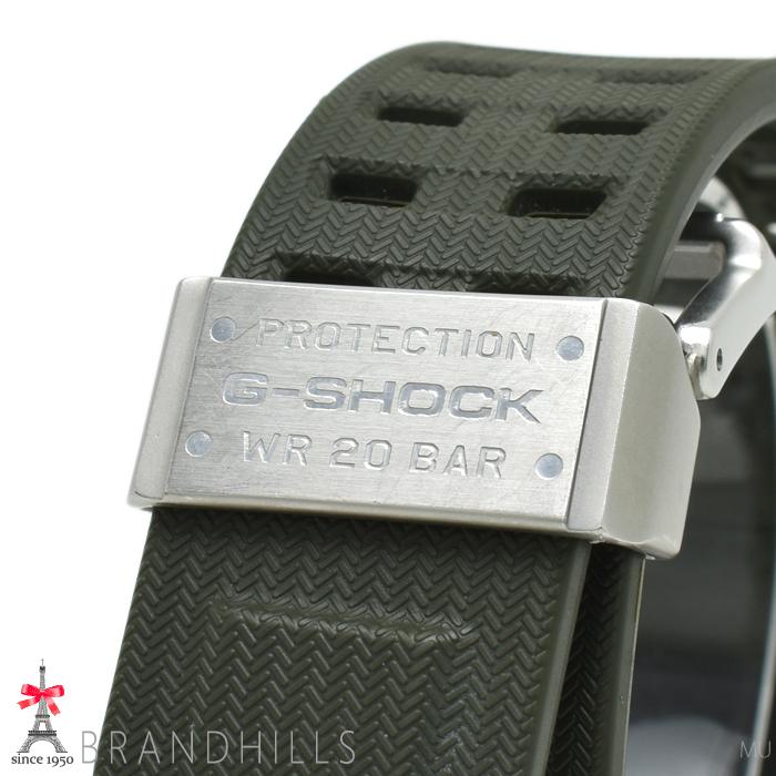 カシオ G-SHOCK 腕時計 メンズ マッドマスター ソーラー電波 樹脂 SS ブラック文字盤 GWG-1000-1A3JF CASIO 極美品の画像
