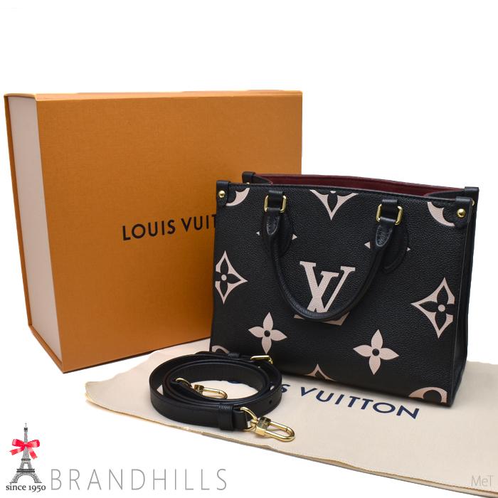 ☆LOUIS-VUITTON アンプラント•オンザゴーPMバッグ M45659 LOUIS VUITTON（ルイ・ヴィトン） オンザゴーPM バイカラー モノグラム