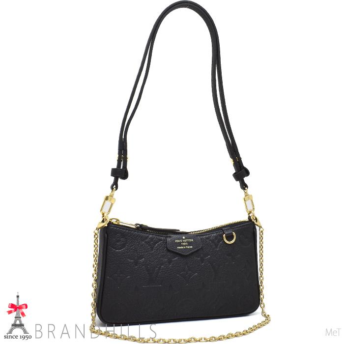 LOUIS VUITTON(ルイ・ヴィトン) モノグラム・アンプラント イージー・ポーチ ショルダーバッグ 2WAY ハンド 肩掛け 斜め掛け ポーチ 小物入れ モノグラムアンプラント ブラック黒 ゴールド金具 M80349 レディース 40802190405【中古】【アラモード】 イージー・ポーチ モノグラム・アンプラント｜ルイ・ヴィトン 公式