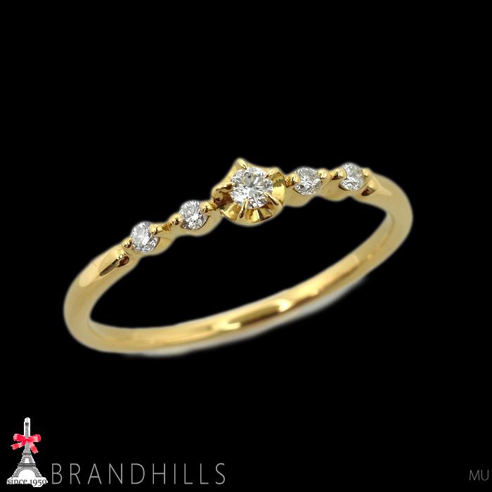 STAR JEWELRY（スタージュエリー） ダイヤモンド 0.07ct リング K18金