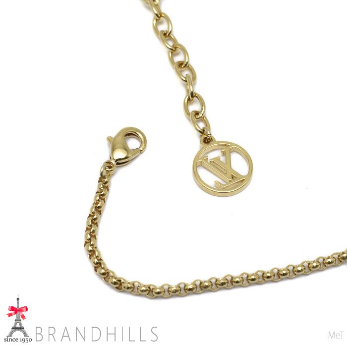 VUITTON ルイヴィトン　ビーズ　ネックレス　コリエ　極美品 LOUIS VUITTON（ルイ・ヴィトン） ネックレス コリエ ルイーズ ベイ