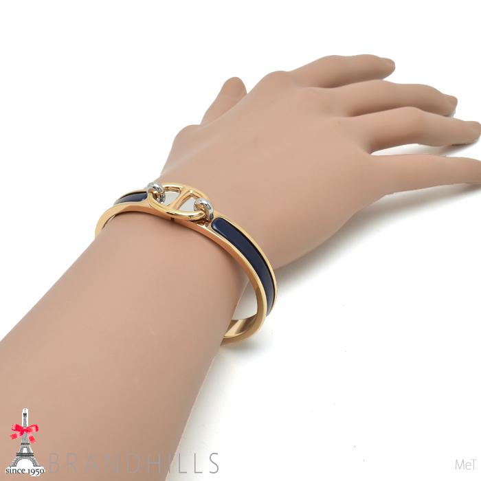 HERMES（エルメス） バングル レディース エナメル ブレスレット ミニ 