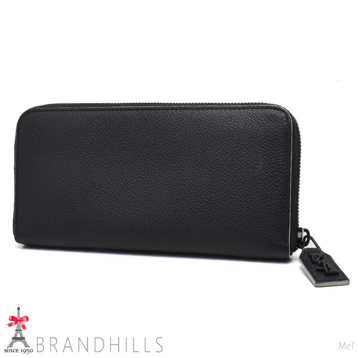 SAINT LAURENT サンローラン 長財布 レディース レザー ブラック
