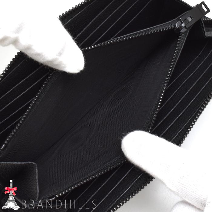 SAINT LAURENT サンローラン 長財布 レディース レザー ブラック