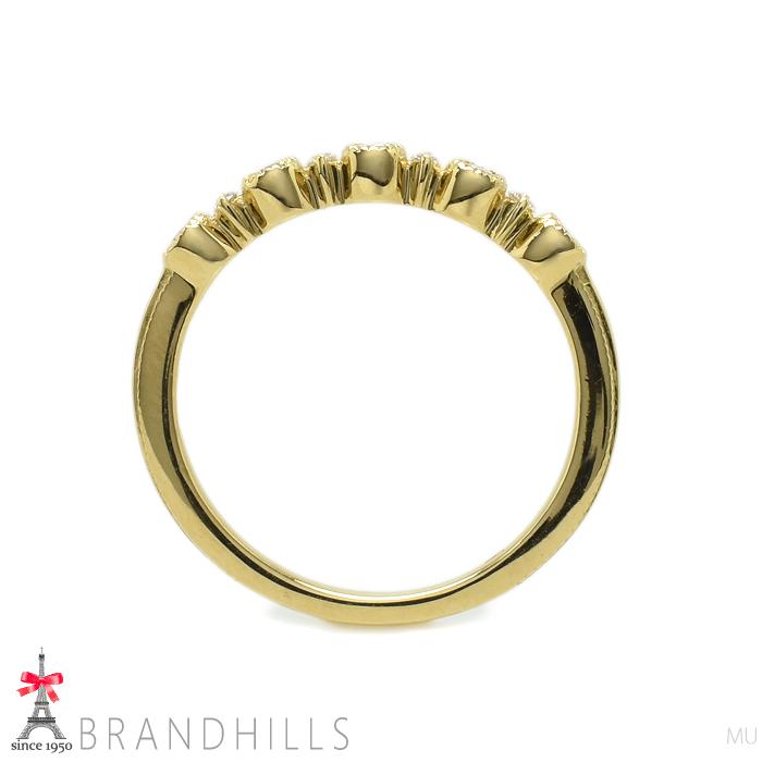agete（アガット） ダイヤモンド0.14ct リング K18金 750YG イエロー