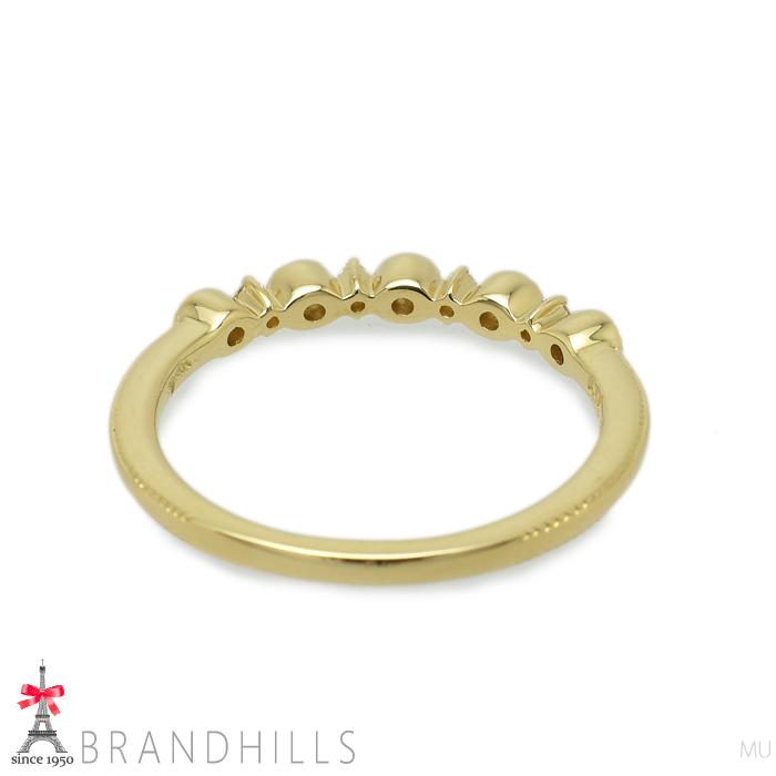 agete（アガット） ダイヤモンド0.14ct リング K18金 750YG イエロー