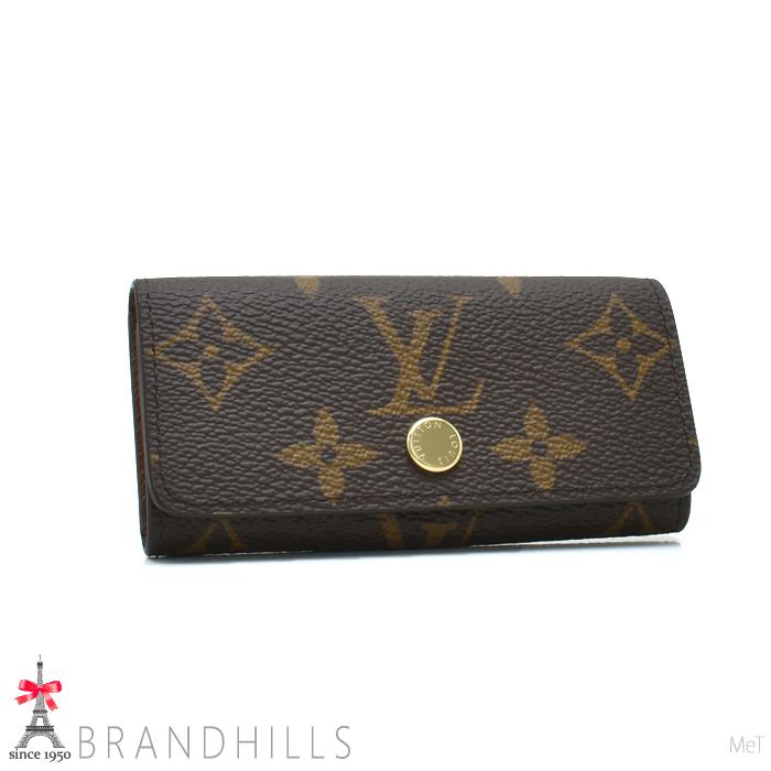 ルイヴィトン　キーケース　4連　ミュルティクレ　モノグラム　箱付き LOUIS VUITTON（ルイ・ヴィトン） キーケース 4連 メンズ レディース