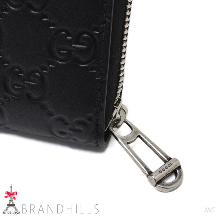 GUCCI（グッチ） 長財布 メンズ レディース GGエンブレム ジップ