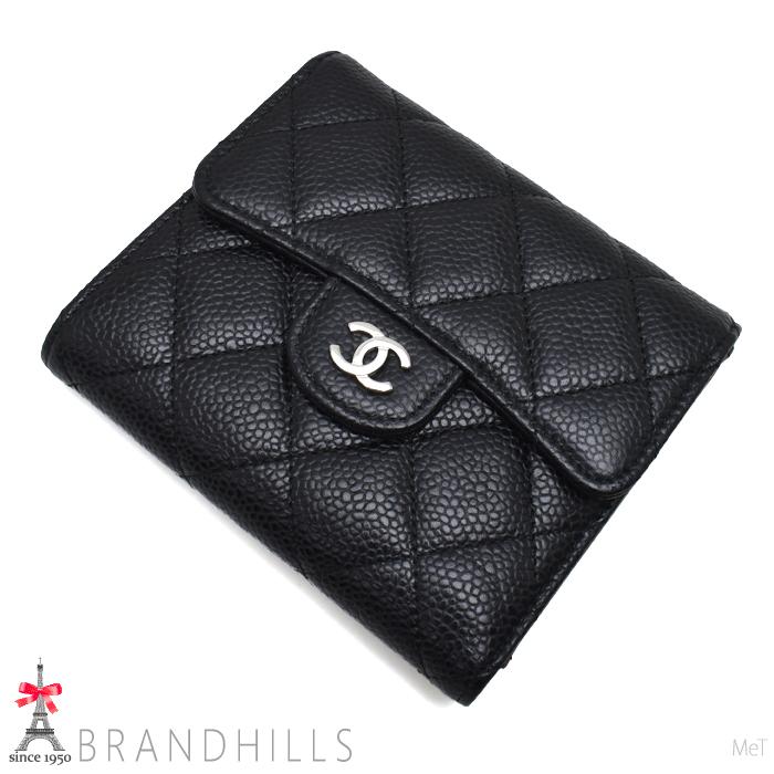CHANEL（シャネル） 財布 三つ折り レディース キャビアスキン