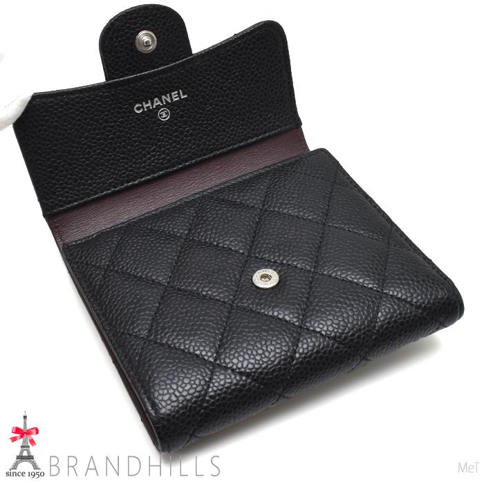 CHANEL（シャネル） 財布 三つ折り レディース キャビアスキン