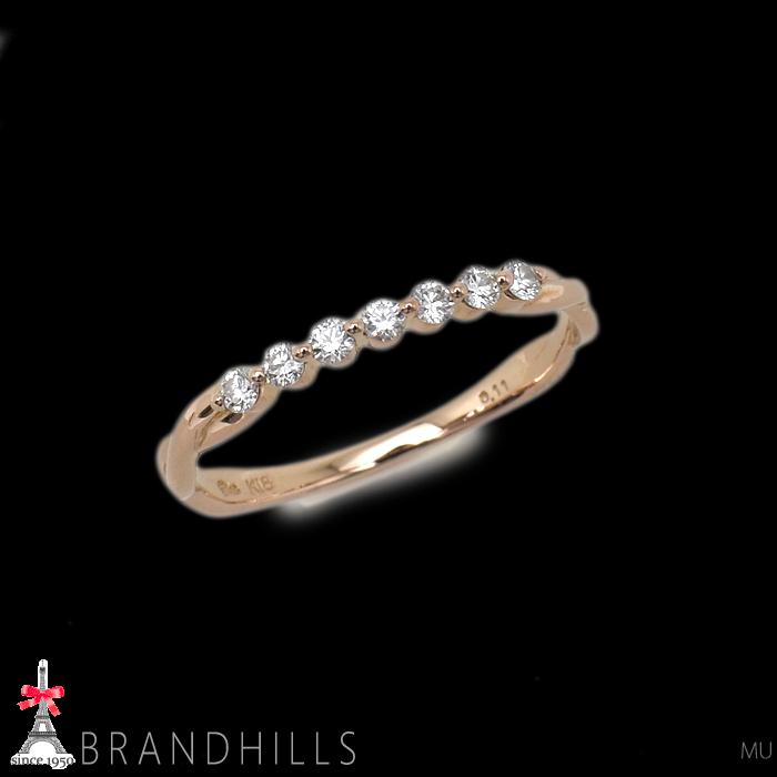 STAR JEWELRY（スタージュエリー） ダイヤモンド 0.11ct リング K18金