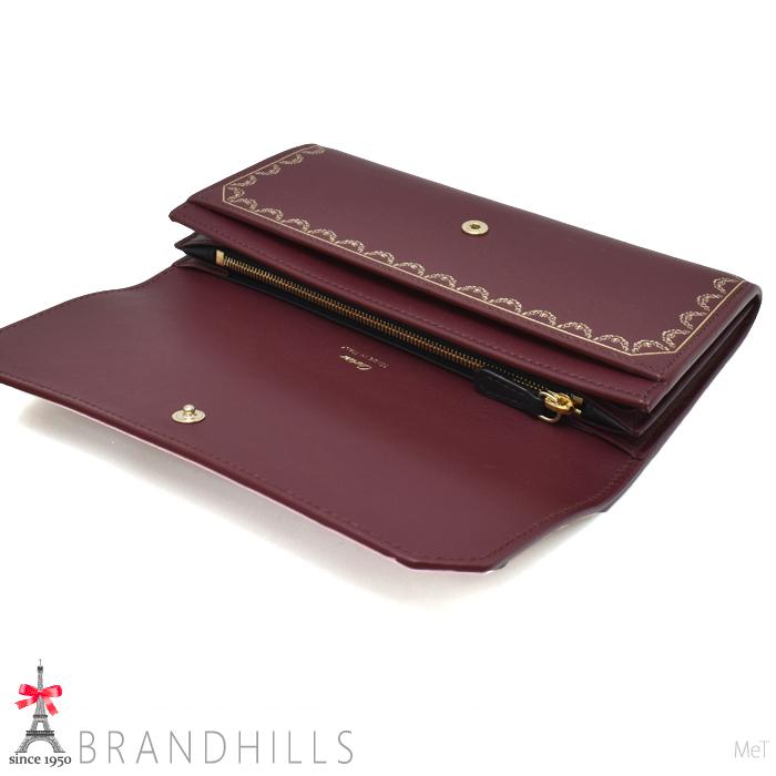 Cartier（カルティエ） 長財布 レディース 二つ折り ガーランド ドゥ