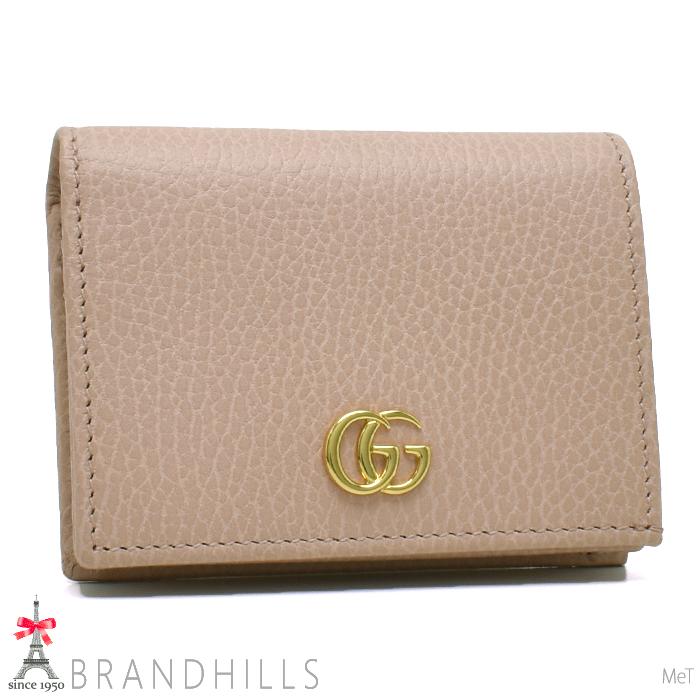 GUCCI（グッチ） 財布 二つ折り レディース GGマーモント レザー