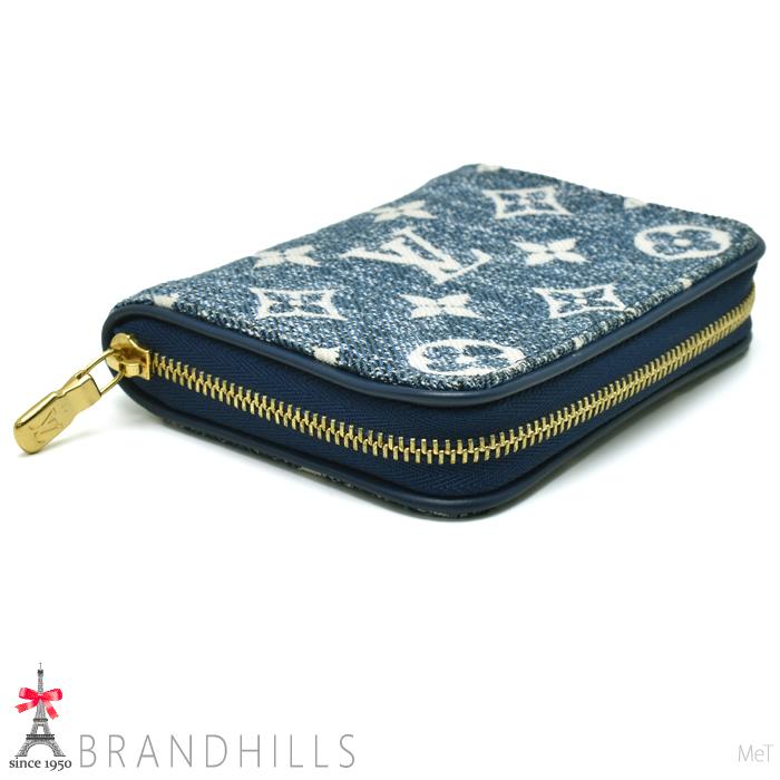 ルイヴィトン　ジッピーパース ジャガードデニム　マリーヌ LOUIS VUITTON（ルイ・ヴィトン） ジッピーコインパース モノグラム
