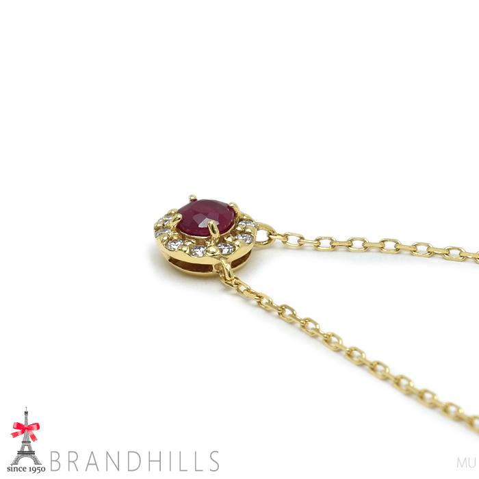 VENDOME AOYAMA（ヴァンドーム青山） ルビー ダイヤモンド ネックレス