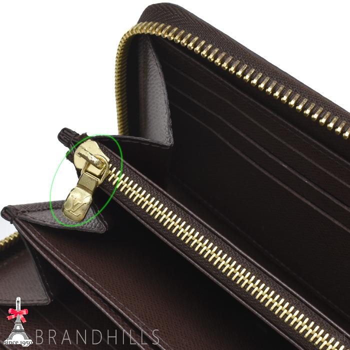 ルイ・ヴィトンジッピー・ウォレットダミエ・エベヌ 長財布ユニセックス LOUIS VUITTON（ルイ・ヴィトン） 長財布 メンズ レディース ジッピー