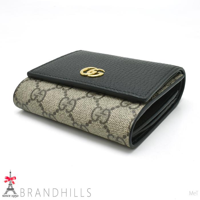 GUCCI（グッチ） 財布 二つ折り レディース GGマーモント スプリーム