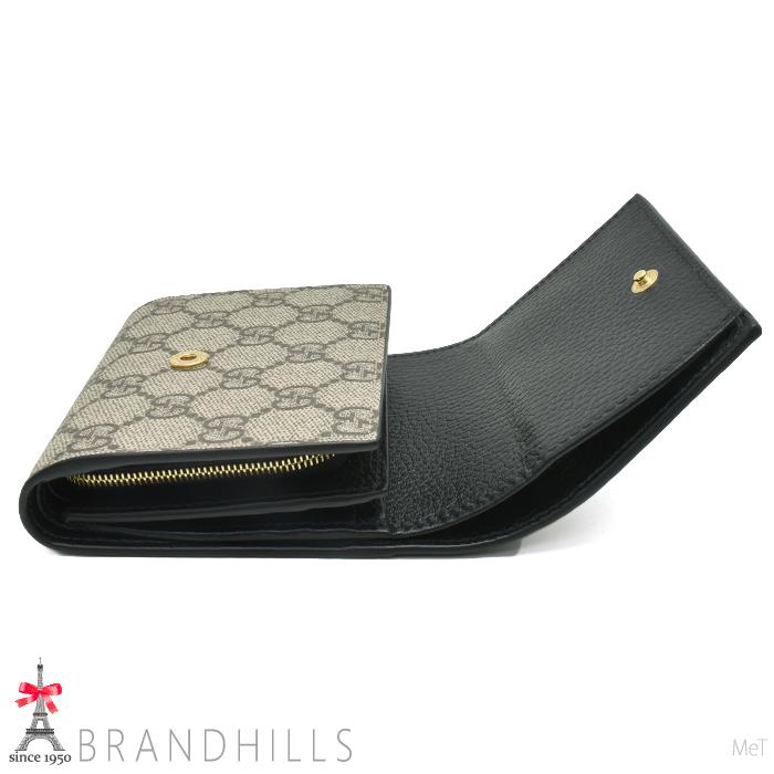 GUCCI（グッチ） 財布 二つ折り レディース GGマーモント スプリーム