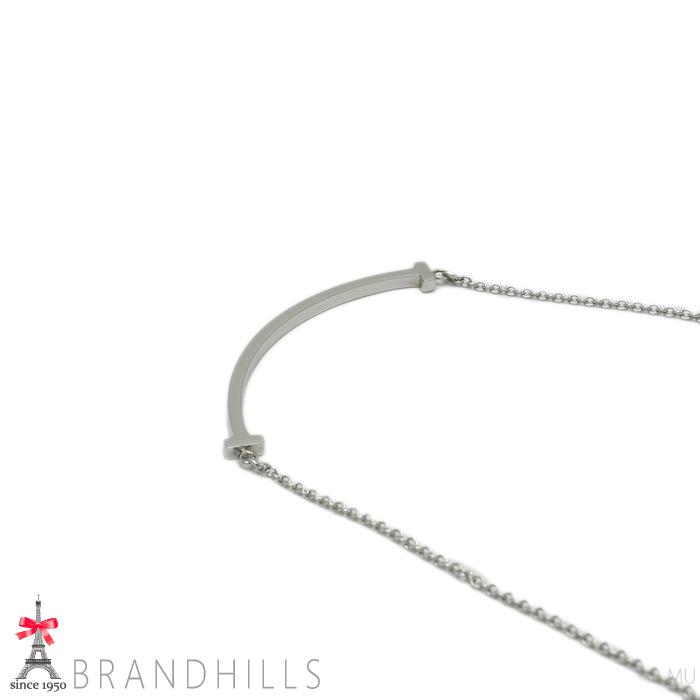 TIFFANY&Co.（ティファニー） ネックレス T スマイル スモール K18金