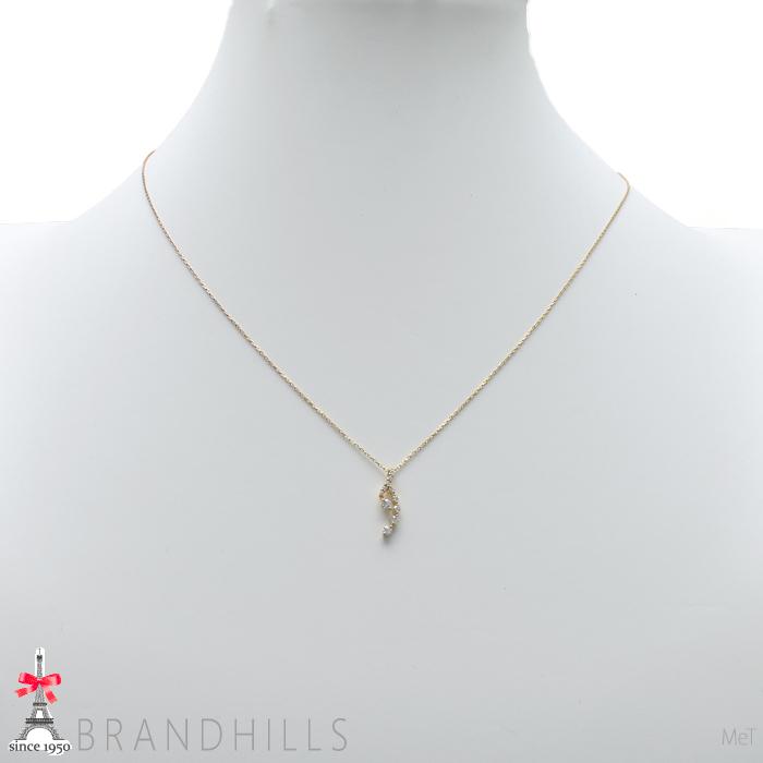 新品仕上済] STAR JEWELRY スタージュエリー k18 ダイヤモンド 0.03ct 