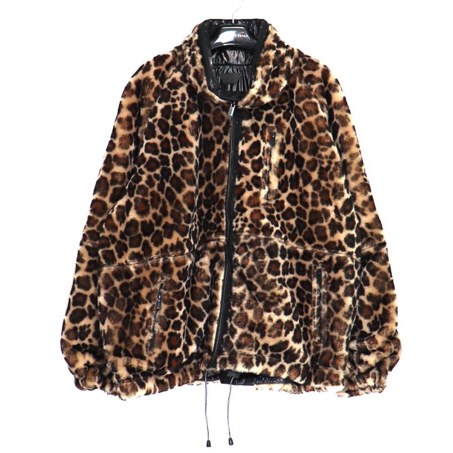 ブルー×レッド FORSOMEONE FUR REVERSIBLE JACKET メンズ アウター