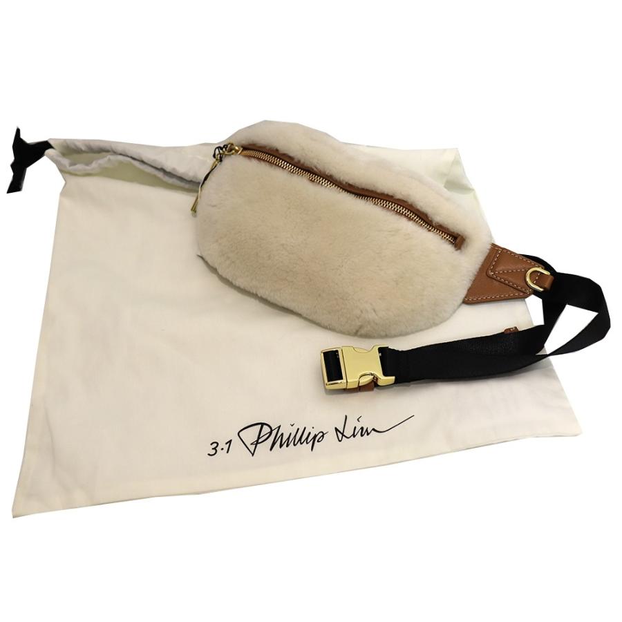 最安値に挑戦 3 1phillip Lim Ph Shearling Slim Bumbag スリーワン フィリップ リム レディース バッグ アイボリー ファー ショルダーバッグ 斜めがけ 日本産 Regionmarket Store